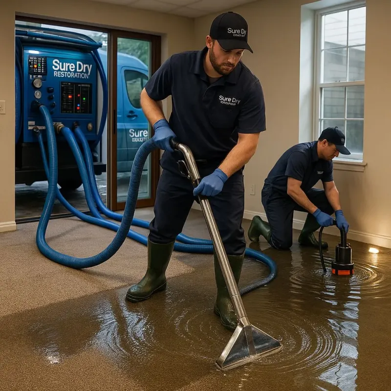 Water Extraction and Removal process in Margate, FL
